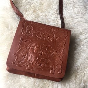 NWT Patricia Nash Crossbody Leather Purse